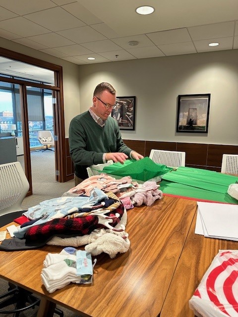 Verger supports local family with gifts for Angel Tree