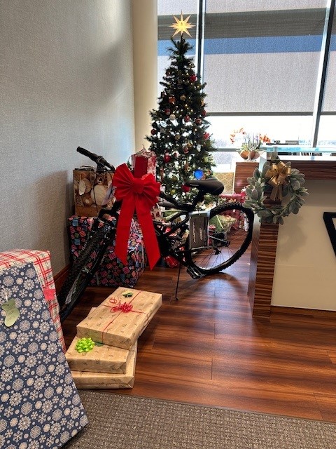 Verger supports local family with gifts for Angel Tree