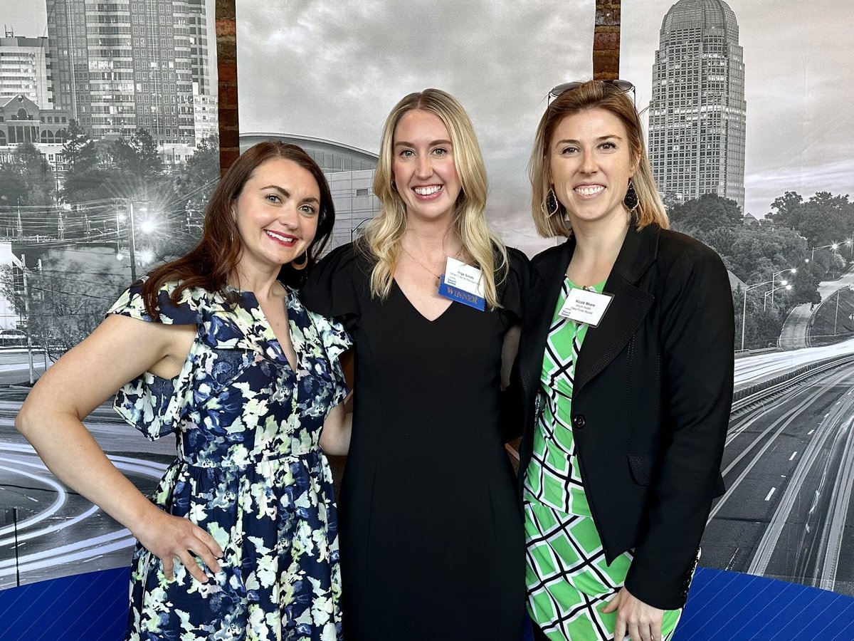 Inge Smith with her friends at the Outstanding Women in Business Event