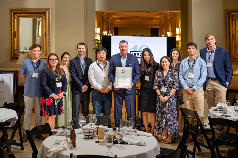 Jim Dun with Interns at Celebration