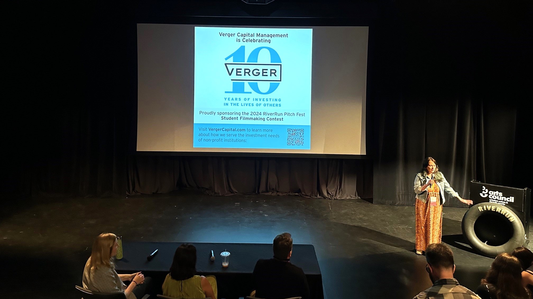 RiverRun Film Festival Pitch Fest Sponsor Verger