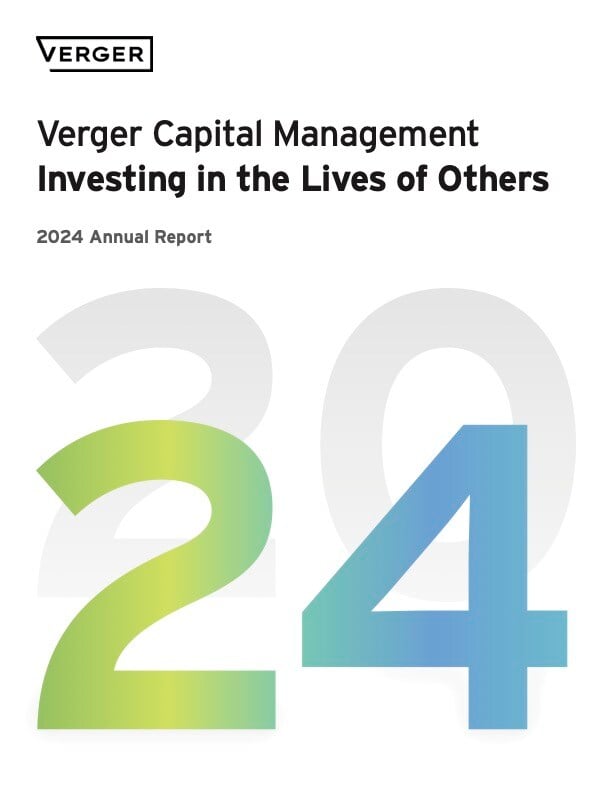 Verger Annual Report - 2024 - Cover Image