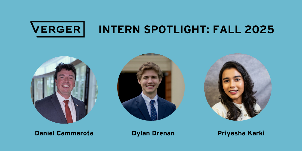 Verger Fall 2025 Interns