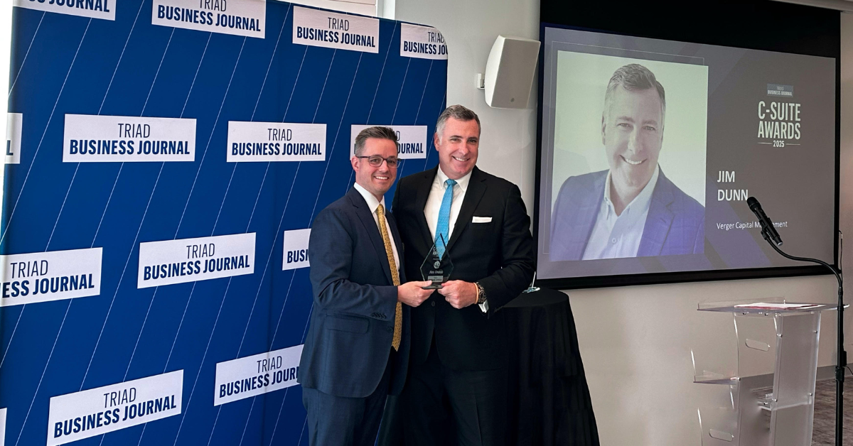 Jim Dunn honored in C-Suite Awards