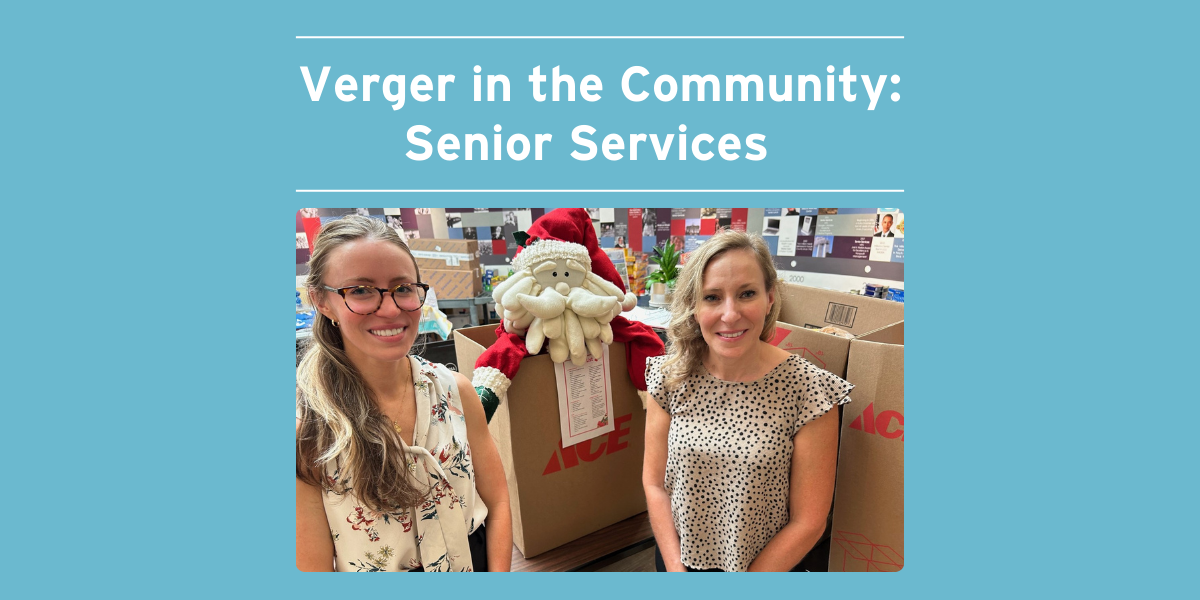 Verger in the Community: Senior Services