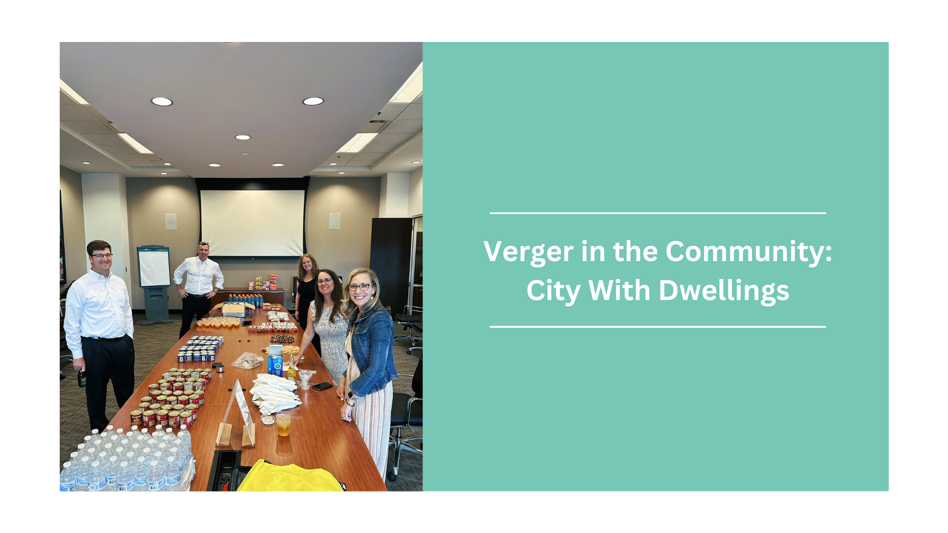 Verger in the Community: City With Dwellings