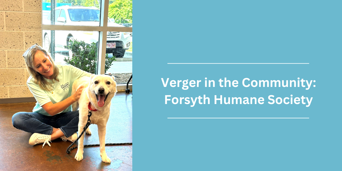 Verger in the Community: Forsyth Humane Society