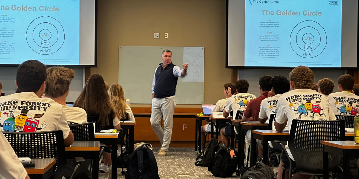 Verger in the Community: WFU Student Finance and Investing Institute